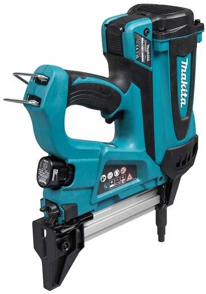 Akumuliatorinis / dujinis viniakalis Makita GN420CLSE; 7,2 V; 2x1,0 Ah akum.