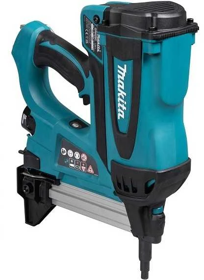 Akumuliatorinis / dujinis viniakalis Makita GN420CLSE; 7,2 V; 2x1,0 Ah akum.