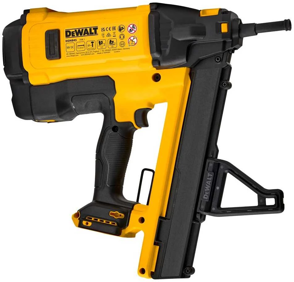 DeWalt DGN845N viniakalis, šoninis vaizdas