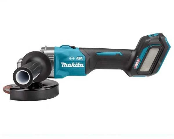 Makita GA023GZ Kampinis šlifuoklis XGT, 125MM, 0-8500RPM; bešepetėlinis variklis; elektrinis stabdys; AFT; AWS (be AWS lusto); reguliuojamas greitis; "Z" versija - komplektuojamas be akumuliatoriaus ir kroviklio