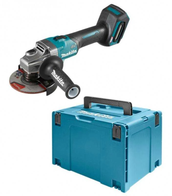 MAKITA KAMPINIS ŠLIMUOTUVAS 40Vmax XGT 125mm BE BATERIJAŲ IR ĮKROVIMO GA005GZ01
