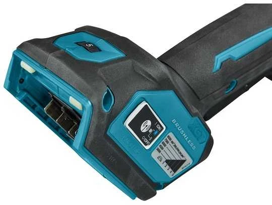 Makita GA044GZ Kampinis šlifuoklis XGT, 125MM, 0-8500RPM; bešepetėlinis variklis; elektrinis stabdys; AFT; AWS (be AWS lusto); reguliuojamas greitis 3,000 - 8,500RPM; X-LOCK; Svirtinis jungiklis; "Z" versija - komplektuojamas be akumuliatoriaus ir kroviklio