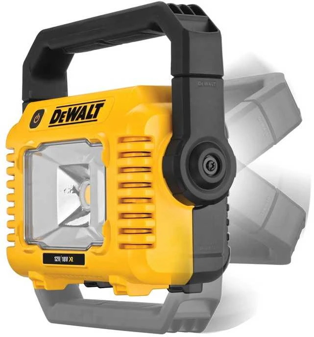 Akumuliatorinis prožektorius DeWalt DCL077-XJ; 12 V/18 V (be akumuliatoriaus ir pakrovėjo)