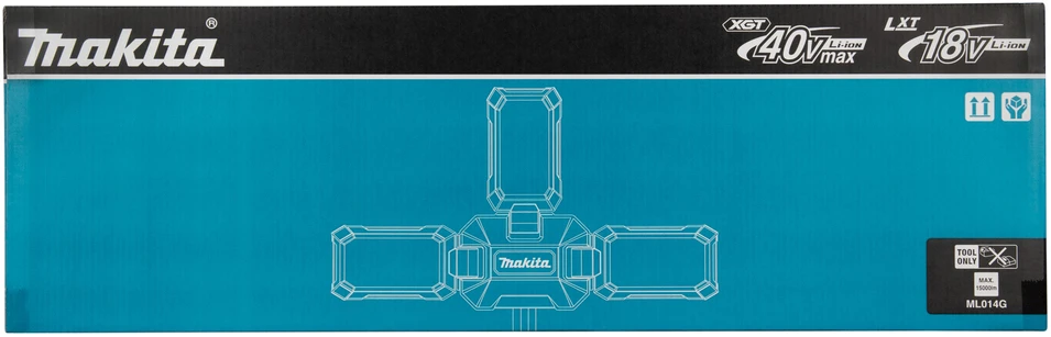 Makita Akumuliatorinis XGT® / LXT® teleskopinis darbinis žibintas ML014G 40Vmax / 18V • 15000 lm