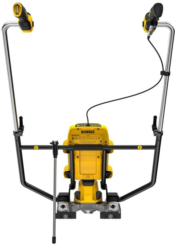 Dewalt betono vibroliniuotė su valdymo rankenomis