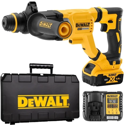 DeWalt perforatorius DCH263P1-QW; 3 J; SDS-plus; 18 V; 1x5,0 metų.