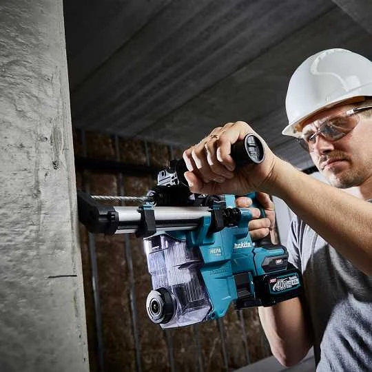 Makita HR010GZ Perforatorius XGT, 2,1 J, 20mm; 2,8kg, bešepetėlinis variklis, AWS (be AWS lusto), AVT; XPT; "Z" versija - komplektuojamas be akumuliatoriaus ir kroviklio