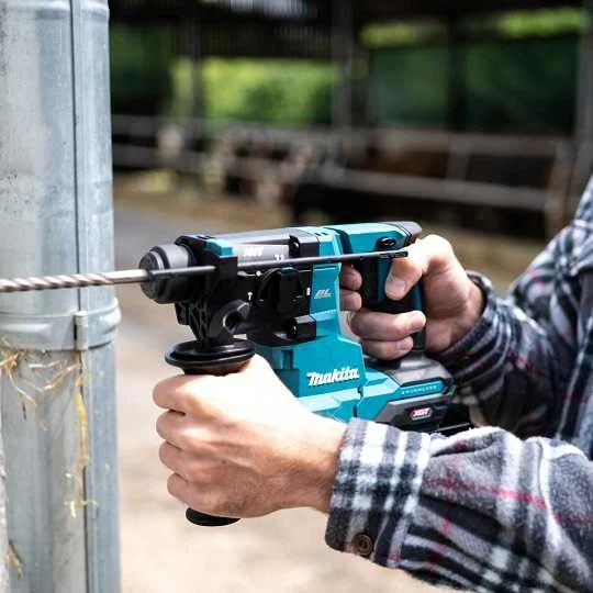 Makita HR010GZ Perforatorius XGT, 2,1 J, 20mm; 2,8kg, bešepetėlinis variklis, AWS (be AWS lusto), AVT; XPT; "Z" versija - komplektuojamas be akumuliatoriaus ir kroviklio