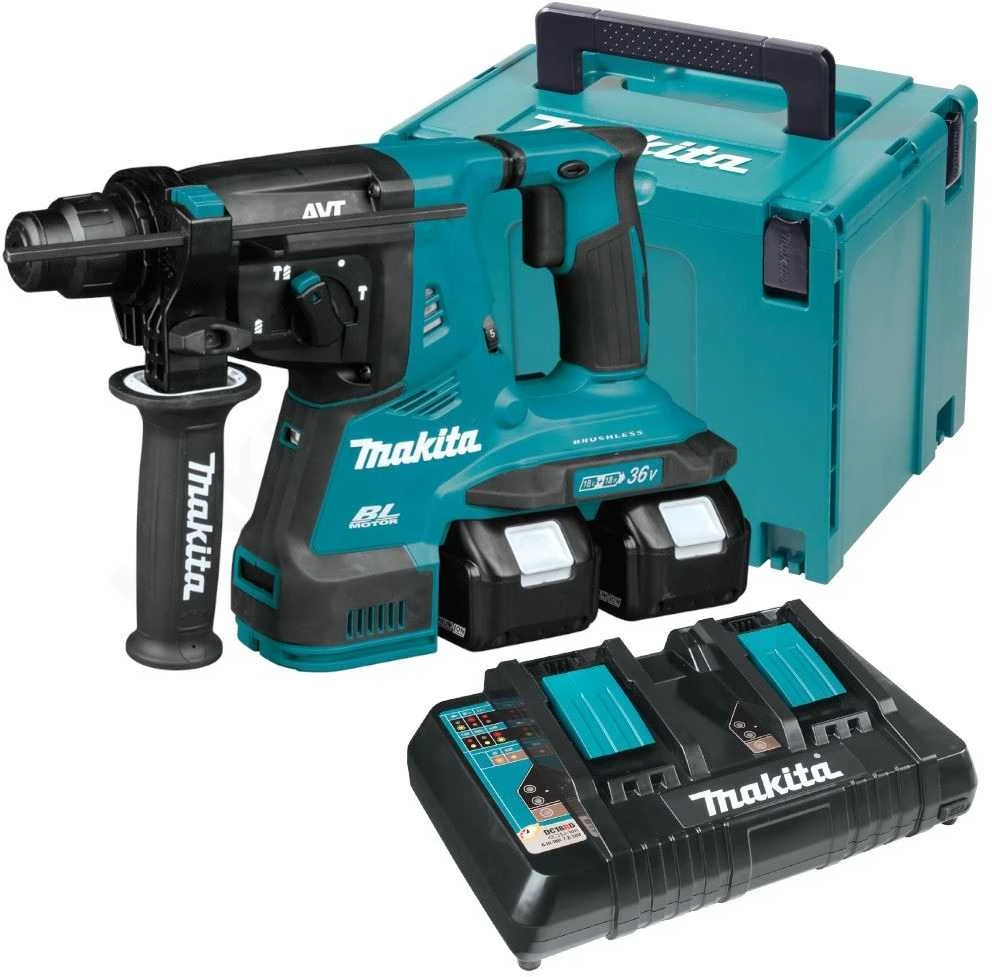 Makita DHR280PT2J perforatorius su priedų komplektu