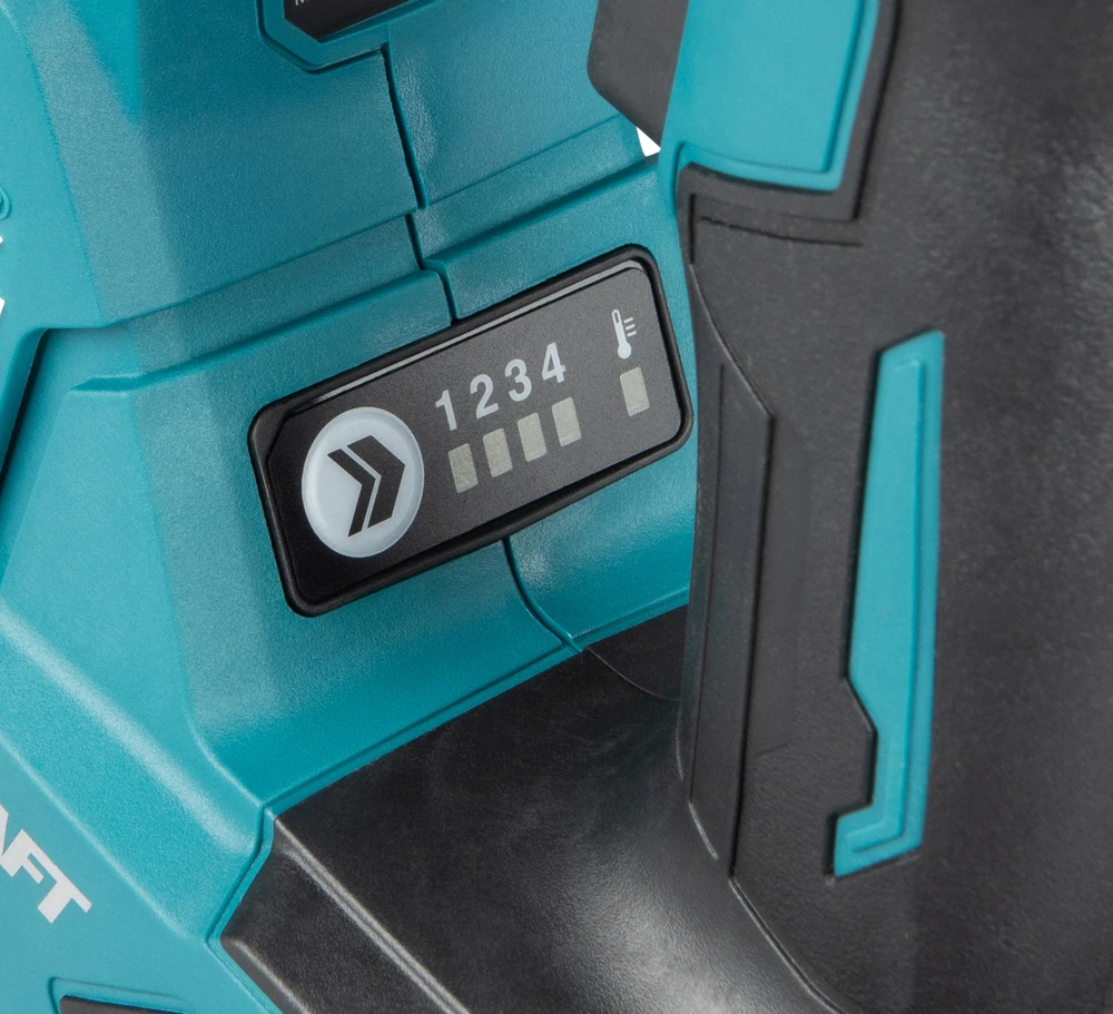 Makita HR012GZ Perforatorius XGT, 3,3 J, 28mm; 4,0kg, bešepetėlinis variklis, greitojo keitimo griebtuvas, AFT; AWS (be AWS lusto); AVT; XPT; "Z" versija - komplektuojamas be akumuliatoriaus ir kroviklio