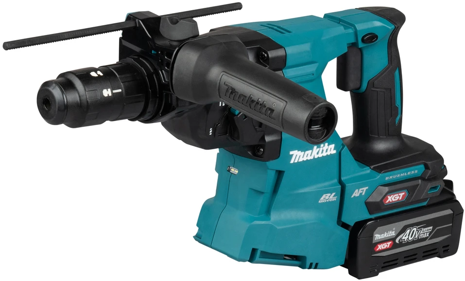 Makita HR012GZ Perforatorius XGT, 3,3 J, 28mm; 4,0kg, bešepetėlinis variklis, greitojo keitimo griebtuvas, AFT; AWS (be AWS lusto); AVT; XPT; "Z" versija - komplektuojamas be akumuliatoriaus ir kroviklio