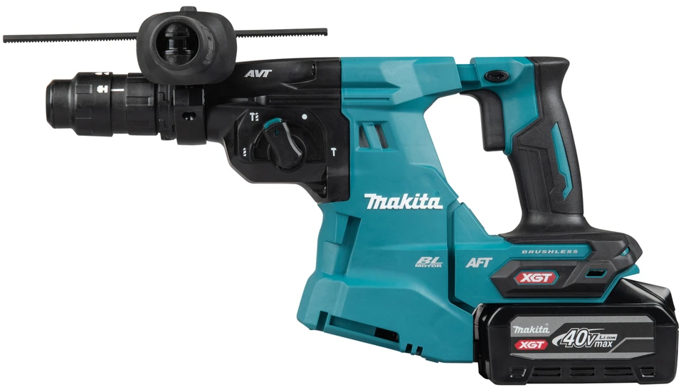 Makita HR012GZ Perforatorius XGT, 3,3 J, 28mm; 4,0kg, bešepetėlinis variklis, greitojo keitimo griebtuvas, AFT; AWS (be AWS lusto); AVT; XPT; "Z" versija - komplektuojamas be akumuliatoriaus ir kroviklio