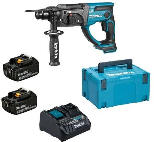 Makita DHR202 perforatorių komplektas su priedais