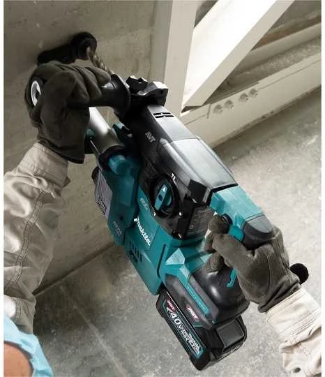 akumuliatorinė gręžtuvas su podkrzesami SDS+, 40V max XGT, Makita [HR008GZ06] Li-Ion, AWS, Bluetooth