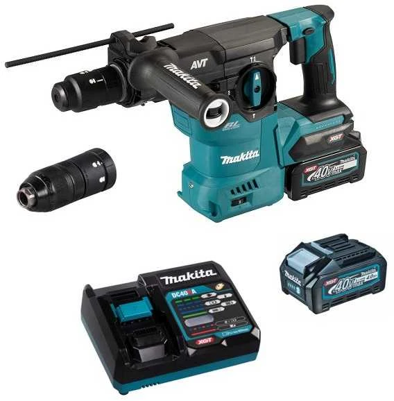 Makita 40V perforatorius su priedų komplektu
