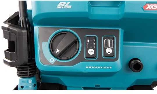 Makita HW001GZ akumuliatorinė aukšto slėgio plovimo mašina, 40Vmax XGT, 115 Bar, BL variklis, 420 l/val., 10,3kg