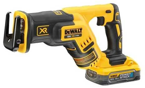 DeWalt DCS367 tiesinis pjūklas su PowerStack akumuliatoriumi