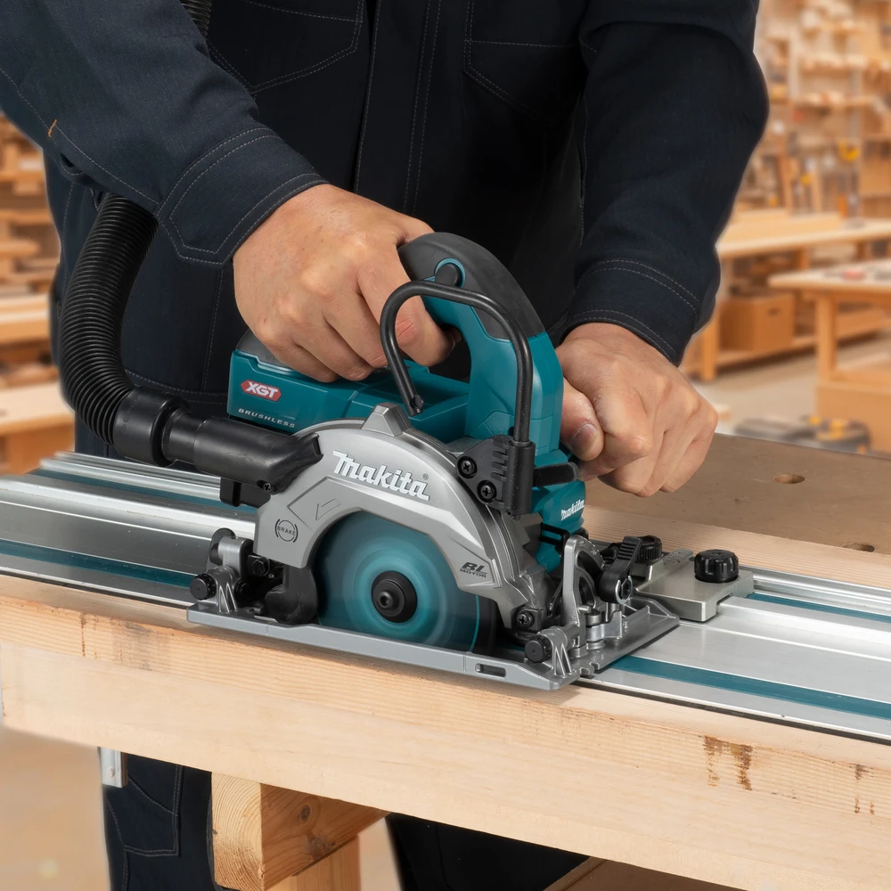 Makita HS014GZ Diskinis pjūklas, XGT, ø125x20mm, 47 mm, AWS (be AWS lusto), bešepetėlinis variklis, "Z" versija - komplektuojamas be akumuliatoriaus ir kroviklio