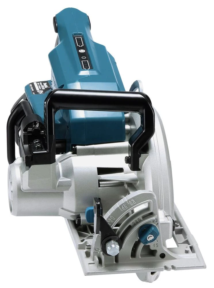 Makita DRS780Z Akumuliatorinis diskinis pjūklas, 2x18V, 65 mm, ø185x30mm, Be akumuliatorių ir kroviklio!