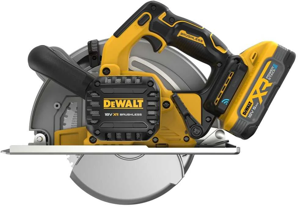 Dewalt 18 V XR metalo diskinis pjūklas 2 x 5 Ah PS