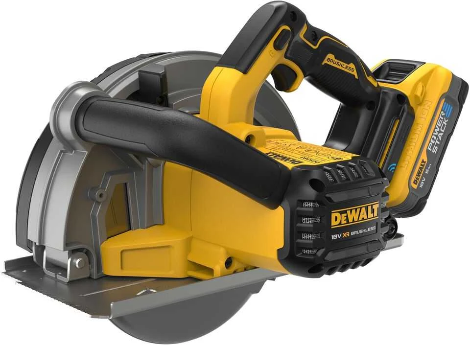 Dewalt 18 V XR metalo diskinis pjūklas 2 x 5 Ah PS