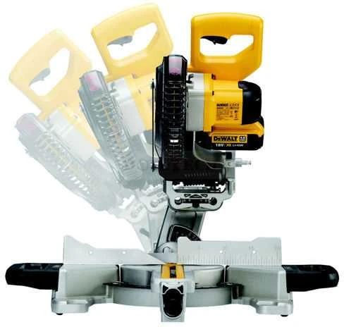 Akumuliatorinės skersinio pjovimo staklės DeWalt DCS365N-XJ