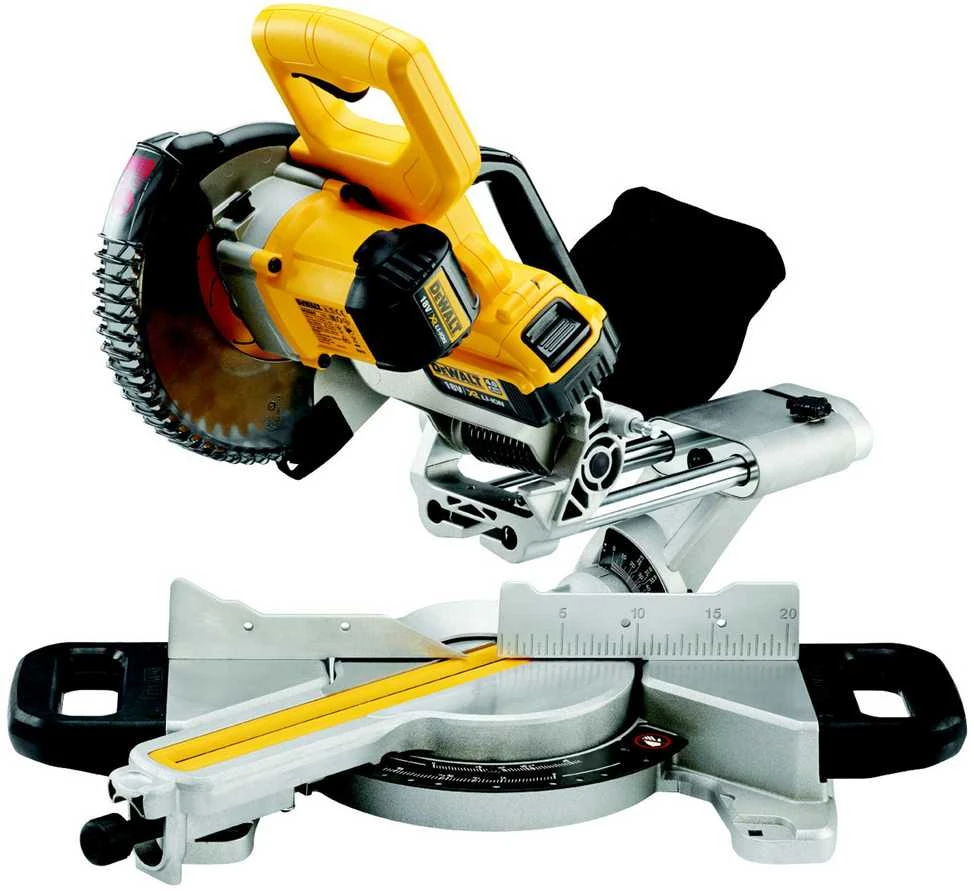 Akumuliatorinės skersinio pjovimo staklės DeWalt DCS365N-XJ