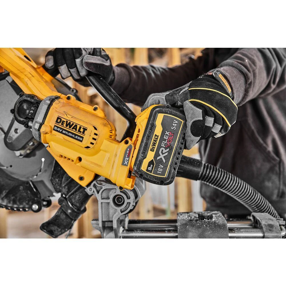 DeWALT skersinio pjovimo staklės DCS781N, FLEXVOLT 54V, 305 mm, be akumuliatoriaus ir kroviklio