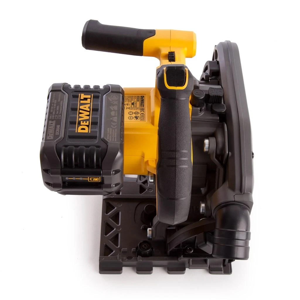 De Walt Akumuliatorinis diskinis pjūklas DeWALT DCS520T2R