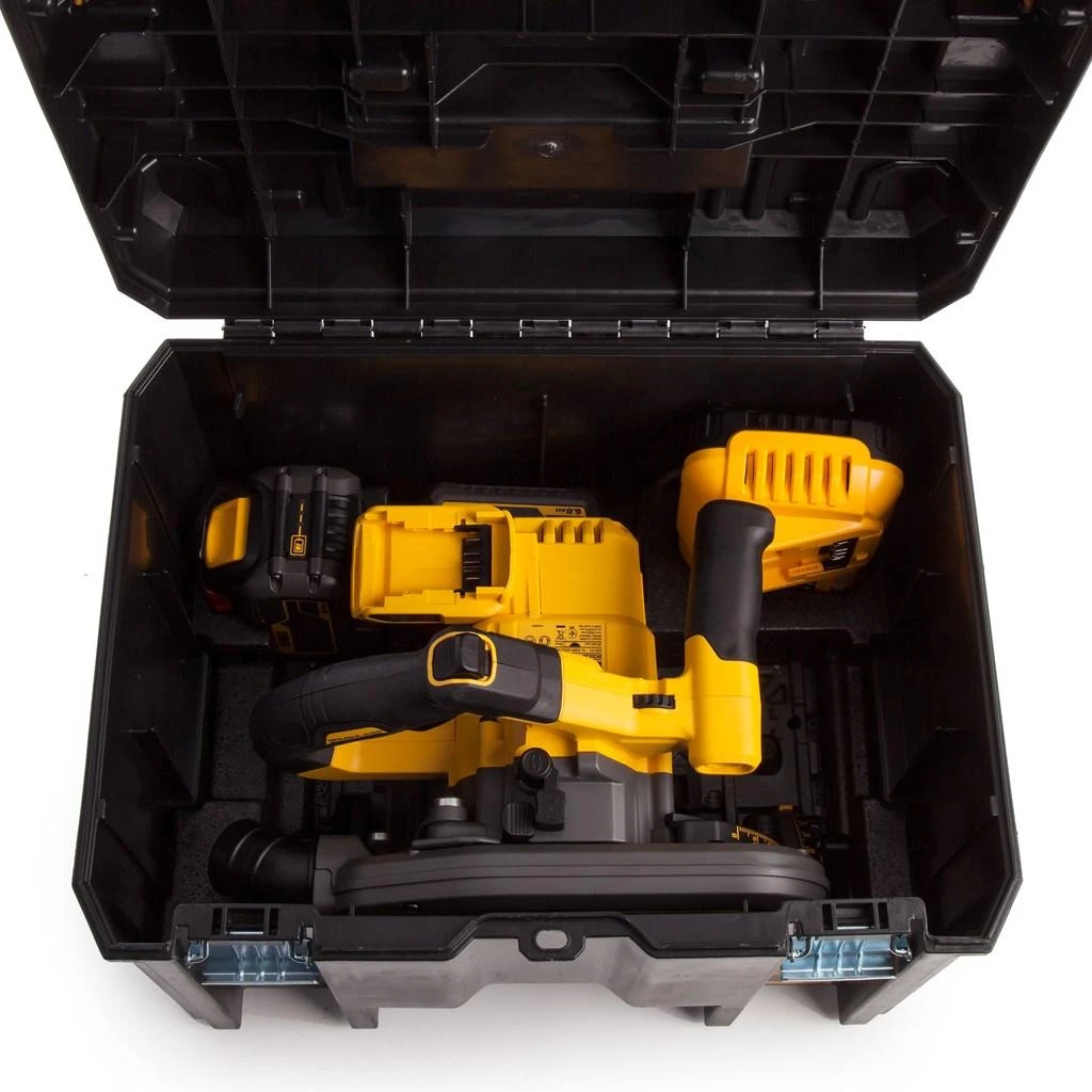 De Walt Akumuliatorinis diskinis pjūklas DeWALT DCS520T2R