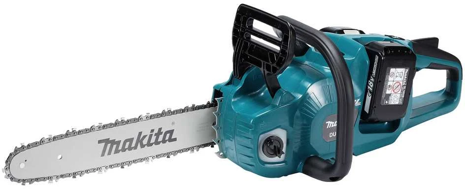 Grandininis pjūklas akumuliatorinė pjūklas grandininis 35cm, 2x18V Li-Ion LXT Makita [DUC355Z] + Dovana rękawice