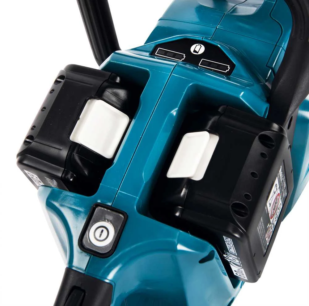 Makita DUC353Z Akumuliatorinis grandininis pjūklas, 2X18V, BL, 35cm, 20 m/s, be akumuliatorių ir kroviklio