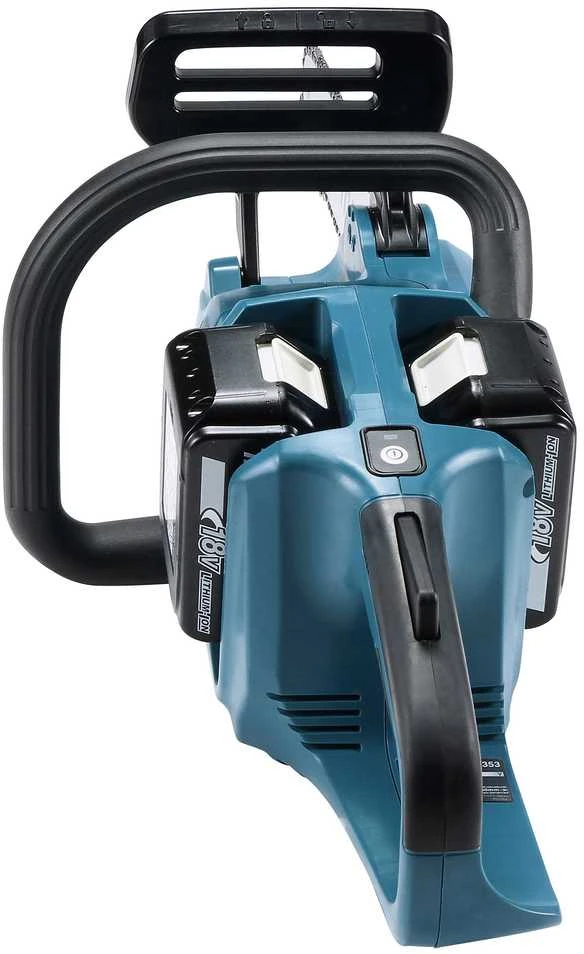 Makita DUC353Z Akumuliatorinis grandininis pjūklas, 2X18V, BL, 35cm, 20 m/s, be akumuliatorių ir kroviklio