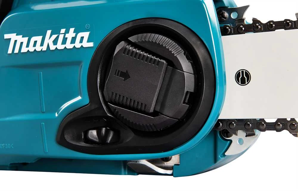 Makita DUC353Z Akumuliatorinis grandininis pjūklas, 2X18V, BL, 35cm, 20 m/s, be akumuliatorių ir kroviklio