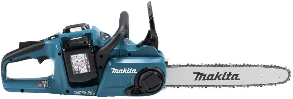 Makita DUC353Z Akumuliatorinis grandininis pjūklas, 2X18V, BL, 35cm, 20 m/s, be akumuliatorių ir kroviklio