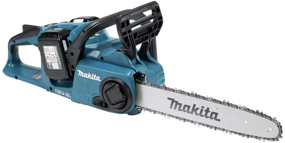 Makita DUC353Z Akumuliatorinis grandininis pjūklas, 2X18V, BL, 35cm, 20 m/s, be akumuliatorių ir kroviklio