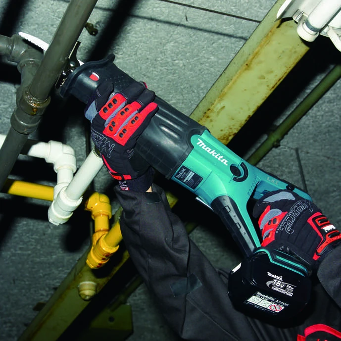 Akumuliatorinis tiesinis pjūklas Makita DJR187RTE, 18 V, 2x5,0Ah Li-ion