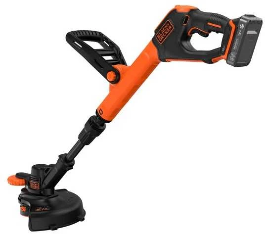 Black & Decker Juodas & Decker Juodas+DECKER ŽOLIAPJOVĖ-TRIMERIS 18V BCSTR918D1 25cm 1×2,0Ah