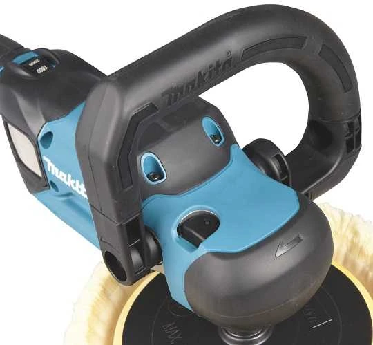 Makita PV001GZ Akumuliatorinis poliruokliis XGT, 185mm, 0 - 2200min-1, 3,0kg, "Z" versija - komplektuojamas be akumuliatoriaus ir kroviklio