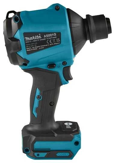 Makita AS001GZ Akumuliatorinis pūstuvas XGT, 0-1.1m³/min, 0-29.7 kPa; 2.3kg, Be akumuliatorių ir kroviklio!