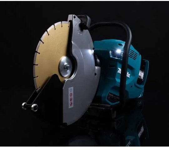 Makita CE002GZ01 Akumuliatorinis pjūklas (Pjaustytuvo modelis, skirtas sausam pjovimui ir naudojimui su dulkių siurbliu) XGT, 40V MAX x2 (80V MAX), diskas 355mm, max 127mm BL-M, 14.1kg, Be akumuliatorių ir kroviklio! Komplektaciniai diskai D-56998