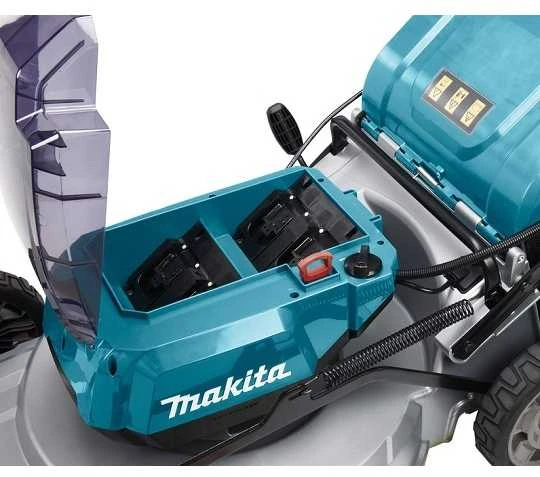 Akumuliatorinė savaeigė vejapjovė Makita DLM533ZX2; 2x18 V (be akumuliatoriaus ir pakrovėjo)