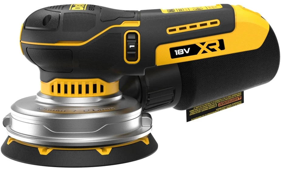 akumuliatorinė szlifierka mimośrodowa 125mm, 18V XR, DeWALT [DCW211N-XJ]