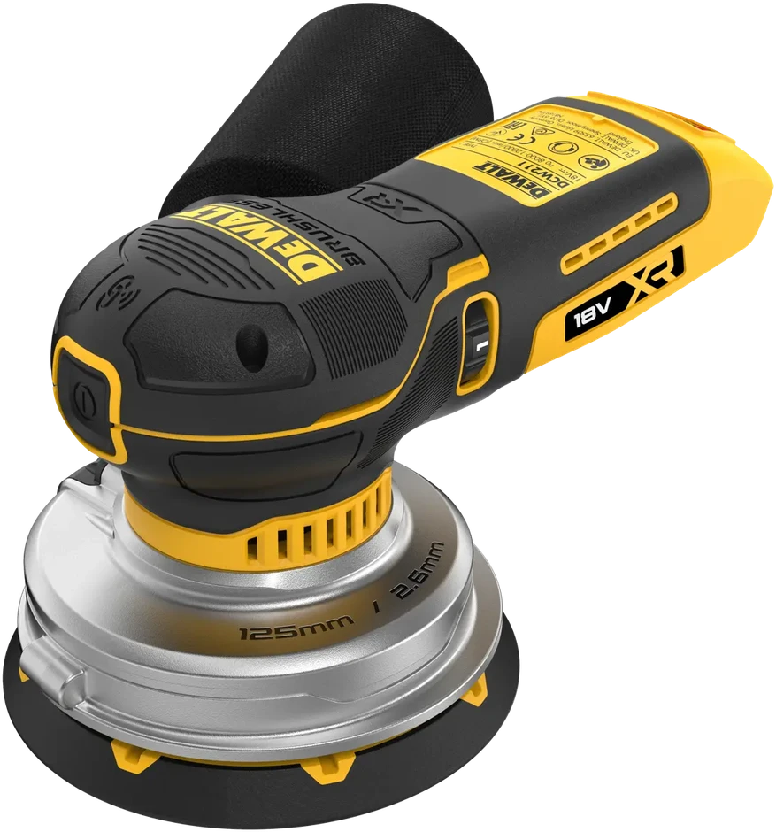 Šlifuoklis Dewalt DCW211NT Belaidis ekscentrinis šlifuoklis 125 mm 18 V TSTAK vieno dydžio