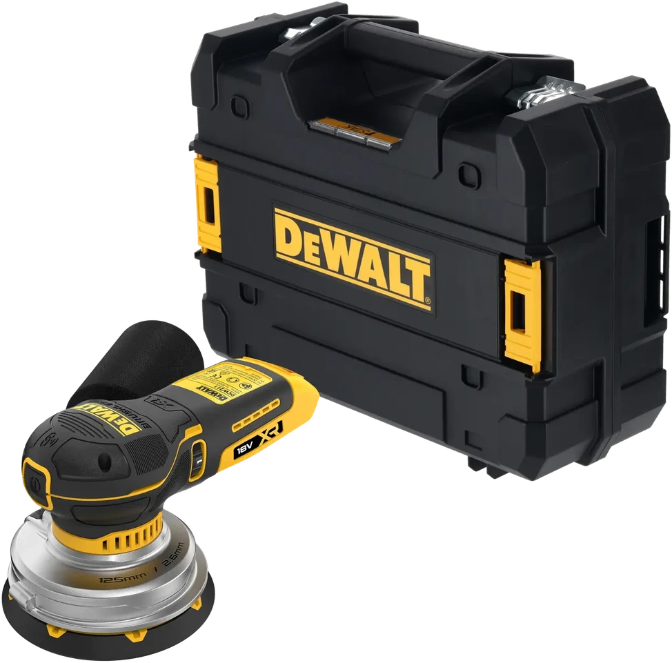 Šlifuoklis Dewalt DCW211NT Belaidis ekscentrinis šlifuoklis 125 mm 18 V TSTAK vieno dydžio