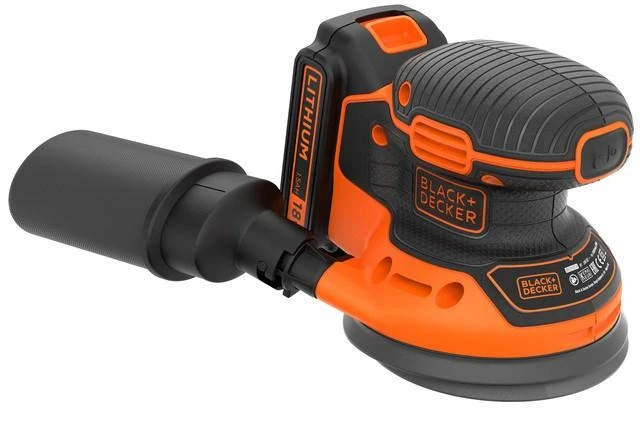 Black & Decker BDCROS18-QW šlifuoklis su dulkių surinkėju