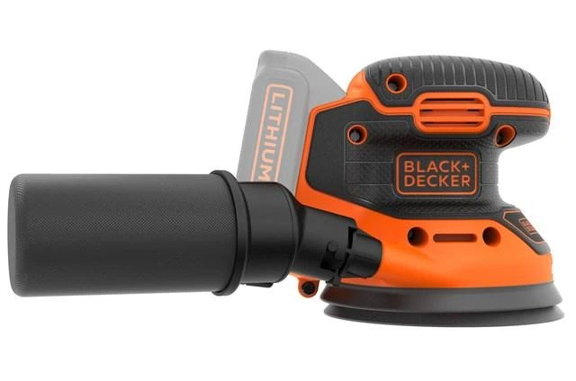 Black+Decker BDCROS18N ekscentrinis šlifuoklis su dulkių surinktuvu