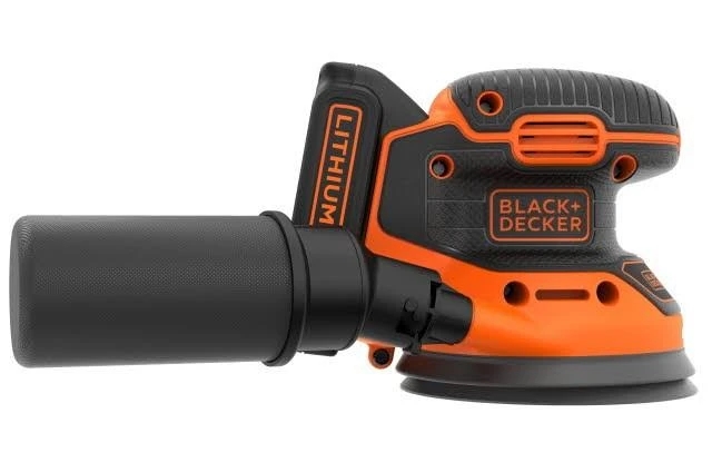 Black & Decker šlifuoklis su dulkių surinkimo indeliu