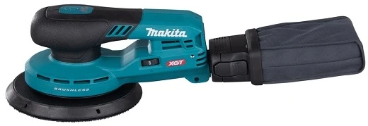 Makita BO002CGZ Akumuliatorinis ekscentrinis šlifuoklis XGT 40V, 150mm/5mm, AWS (be AWS lusto), Be akumuliatorių ir kroviklio!