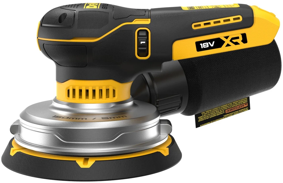 akumuliatorinė szlifierka mimośrodowa 150mm, 18V XR, DeWALT [DCW230N-XJ]